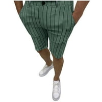 Muške široke hlače ravnog kroja, kratke hlače, tanke rastezljive Muške kratke hlače s patentnim zatvaračem, casual
