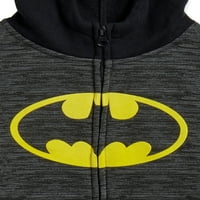 Majica s kapuljačom za Batmanov kostim za dječake, veličine 5-16