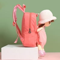 Dječji ruksak godinama ruksak za djevojčice s haljinom s haljinom mini ruksak