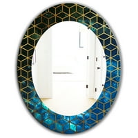 Dizajnersko moderno ogledalo 11 - ovalno ili okruglo zidno ogledalo