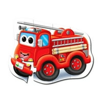 Edukativno putovanje-Moja Prva velika zagonetka na podu vozila - vatrogasno vozilo-zagonetke za malu djecu i Darovi