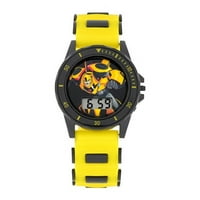 Dječji sat s tekućim kristalima u boji Bumblebee u boji u žutoj i crnoj boji - u boji 54000