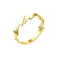 Ženski prstenovi za prste, prikladni za modne i nježne prstene s podesivim oblikom, ženske naušnice za rođendan