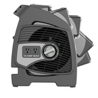 Podni ventilator s rotacijskim ventilatorom opće namjene s dodatnim izlazom, 915701, Crna