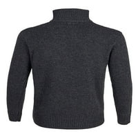 Muški džemperi s patentnim zatvaračem casual radni kardigan džemper od pletiva dugih rukava vanjska jakna Vanjska
