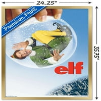 Zidni plakat Elf - snježni globus na jednom listu, 22.375 34