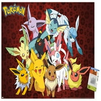 Zidni poster Pokemon-favoriti s gumbima, 22.375 34