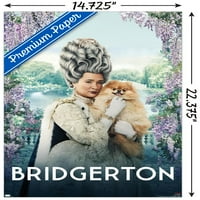 Netflee Bridgerton - zidni plakat kraljice Charlotte, 14.725 22.375