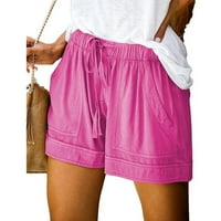 Ženske kratke hlače od donjeg i donjeg rublja Plus size ženske udobne casual kratke hlače s elastičnim pojasom