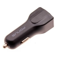 FAST 18W punjač automobila za Samsung Galaxy Z Flip telefon - USB priključni adapter za brzi naboj DC J3P kompatibilan