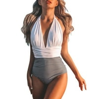 Ženski kupaći kostimi za kontrolu trbuha Plus size kupaći kostim bikini hlače za plivanje kratke hlače donji kupaći