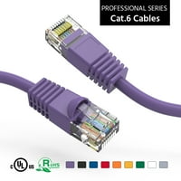 Mrežni kabel za pokretanje od 50 stopa u ljubičastoj boji, pakiranje