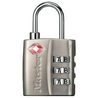 Master Lock 4680DNKL kombinirana brava za prtljagu, TSA odobrena, resetirajuća - količina 4