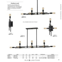 Rasvjeta 14251-svijećnjaci od bronce utrljane uljem