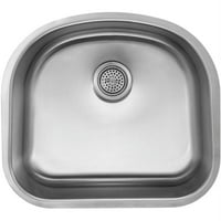 Umivaonici 23-1 4-inčni 20-7 8-inčni kuhinjski sudoperi od nehrđajućeg čelika s jednom zdjelom
