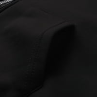 Ženska Casual majica s patentnim zatvaračem, jakna od 92A, široka široka osnovna majica s kapuljačom s dugim rukavima,