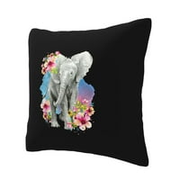 Slonove cvjetne jastučnice Kućni dekor ugodne jastučnice za krevet, kauč, poklone za automobile