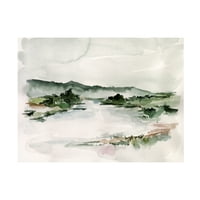 Jennifer Paxton Parker 'Lake Mist II' platno umjetnost