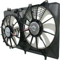 Zamjenski reprodukcijski ventilator za hlađenje Kompatibilno s 2011.- Toyota Sienna 2010- Lexus R radijator