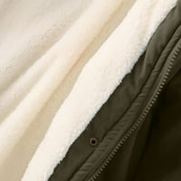CacomMark pi ženske kapute jakne zazor jakne Čvrsti džepovi u boji plus gumbi vrhovi runa