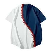 4. srpnja, domoljubna američka zastava, grafičke majice, modni top s okruglim vratom, rastezljiva majica kratkih