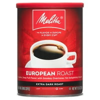 Europska tamno pržena kava u limenci, 10 oz