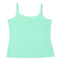 Justice Girls Ribbed Braless Sloing Cami, veličine 5- & Plus