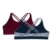 Atletic Works Girls Sports Bra, Pack, veličina XS-XXL