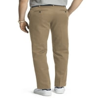 Muški američki chino vitki fit ravne prednje hlače