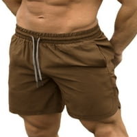 Muške kupaće gaće s džepovima, ljetne kratke hlače, Ležerne kratke hlače za plažu, muške mini hlače za slobodno