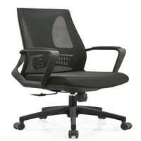 Kućna računalna stolica, uredska stolica aukfa ergonomska, usredna udobna prozračna mreža stolica s lumbalnom