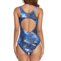 Ženski modni monokini s printom za mršavljenje bikini za kontrolu trbuha jednodijelna ljetna odjeća za plažu seksi