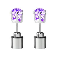 Poklon LED naušnice sjajne dijamantne krune višebojne naušnice od nehrđajućeg čelika za zabavu, Festival