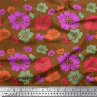 Soimoi pamučna kambric tkanina umjetnička cvjetna tkanina tkanina po dvorištu široko