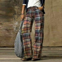 Tawop ženska modna modna udobna tiskana ravna traperice casual hlače hlače Multicam hlače Uskrsni novi proizvodi