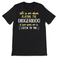 Smiješna Didgeridoo majica-Želiš li da te slušam
