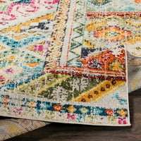 Umjetnički tkalci maroko orijentalno područje prostirka, koraljna multi, 5'3 7'3