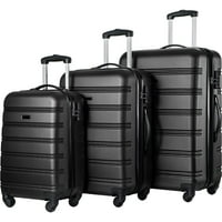 Putnička prtljaga, Aukfa Hardside Proširiv kofer s kotačima za spinner, izdržljivim kotačima za spinner i ugrađenom