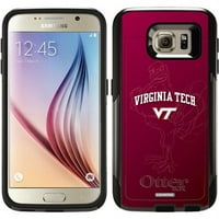 Dizajn vodenog žiga Virginia Tech na slučaju Otterbo Commuter serije za Samsung Galaxy S6