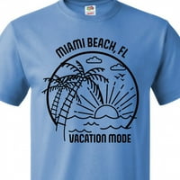 Inktastični ljetni način odmora Miami Beach Florida majica