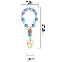 Silikonska narukvica BBC savršen poklon besplatne ruke privjesak za ključeve s natpisom Mama Narukvica od perli