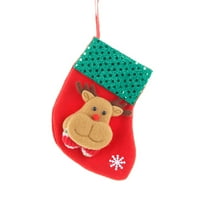 Modne božićne čarape Poklon vrećica za ukrašavanje božićnog drvca Pribor za blagdanske poklone
