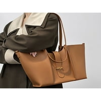 Ženska torbica za nošenje u donjem dijelu leđa, kožne torbe velikog kapaciteta s više džepova, ženske torbe za