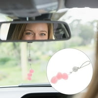 Rosarivae automobil stražnji pogled ogledalo šarm modno viseći privjesak jedinstveni dodatak za automobile