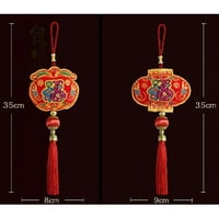Tradicionalni božićni ukras Kineska bundeva fenjer džep za novac orijentalni viseći ukrasi za Kineski Proljetni
