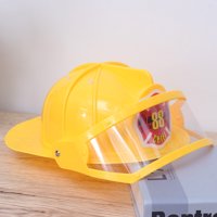 Plastična zaštitna kaciga Podesiva vatrogasna kapa Igračka obrazovna igračka kreativna konstrukcija zabavni uređaji