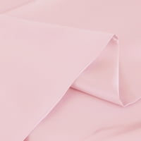 Momme glatka poklopca jastuka od svilenog jastuka od svilenog jastuka, standardno, ružičasto