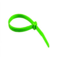 6 fluorescentne zelene kabelske vezice od 40 funti 100 vrećica dio 96-40-inča
