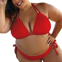 Bikini za žene Plus size ženski jednodijelni push - up bikini komplet Plus size kupaći kostim kupaći kostim kupaći