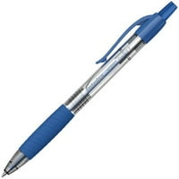 Uvlačiva gel olovka veličina točke olovke-uvlačiva-plava tinta na bazi gela-Plava bačva - desetak